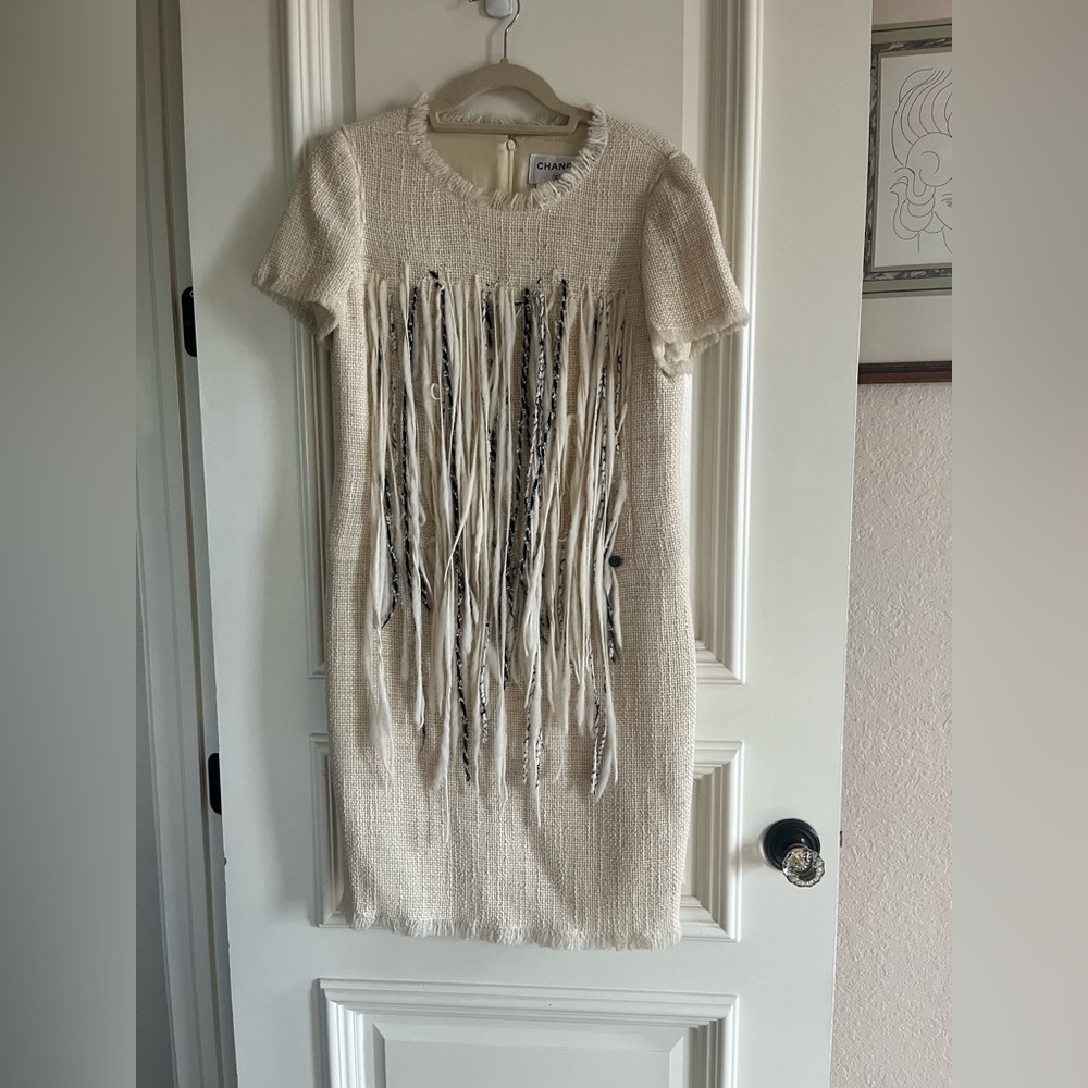 Chanel Tweed and Wool Dress